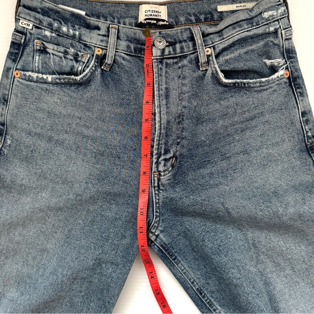 Citizens of Humanity Marlee High Rise Relaxed Taper Jeans Size 27 - Picture 12 of 14